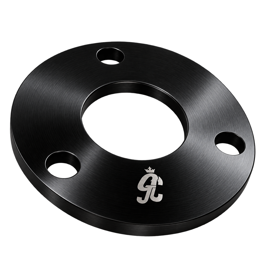 BRIDA ABIERTA PARA TUBO 1 1/2 NEGRO ACERO INOXIDABLE 304