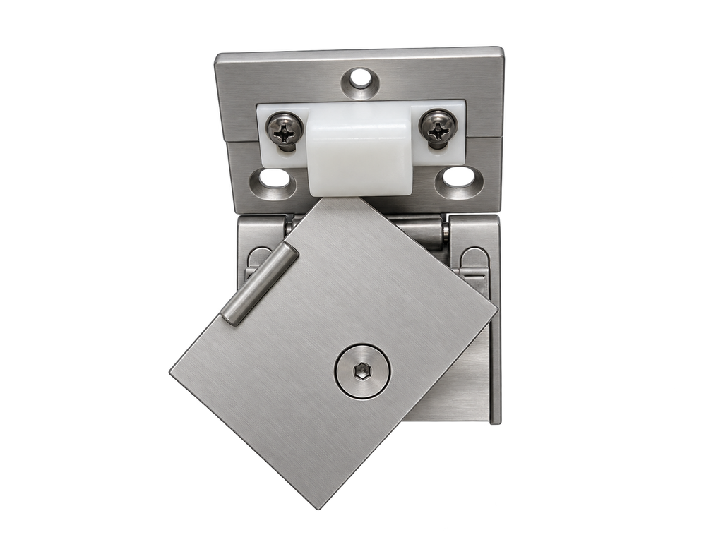BISAGRA MURO A VIDRIO PETIT SATIN