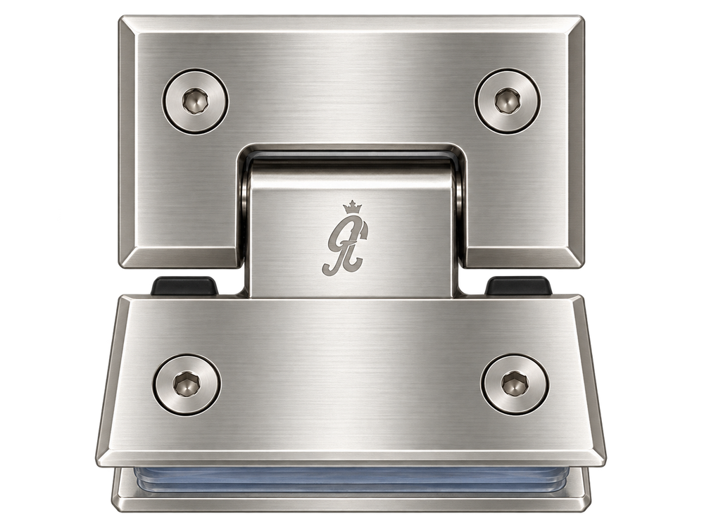 BISAGRA VIDRIO A VIDRIO 135° SATIN ZAMAC