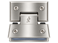 BISAGRA VIDRIO A VIDRIO 135° SATIN ZAMAC