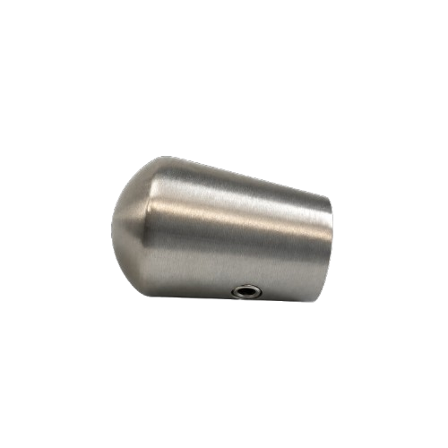 END HEAD BUTTON FOR 1/2 SOLID BAR FIT SATIN