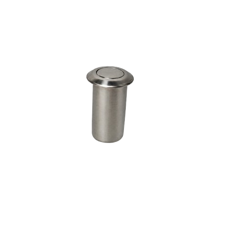 BOTON PARA CHAPA DEL SISTEMA PLEGABLE SATIN ACERO INOXIDABLE 304