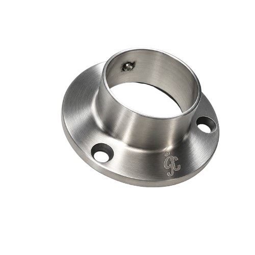 BRIDA DE SOBREPONER PARA TUBO 2 SATIN ACERO INOXIDABLE 304
