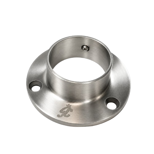 BRIDA DE SOBREPONER PARA TUBO 2 SATIN ACERO INOXIDABLE 304