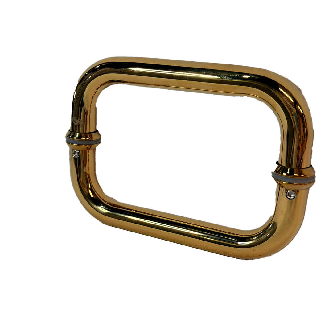 JALADERA TIPO C 15CM ORO BRILLANTE ACERO INOXIDABLE 201
