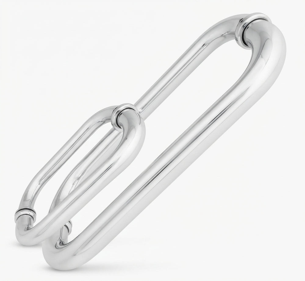 JALADERA TIPO C 15CM CROMO ACERO INOXIDABLE 201