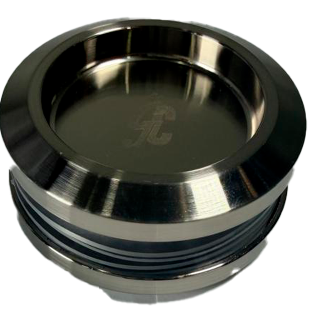 JALADERA CIRCULAR DE EMBUTIR CROMO ACERO INOXIDABLE 304