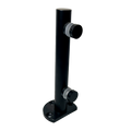 MINI POSTE 25CM NEGRO ACERO INOXIDABLE 201