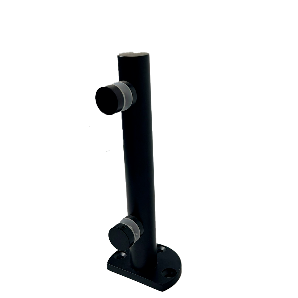 MINI POSTE 25CM NEGRO ACERO INOXIDABLE 304