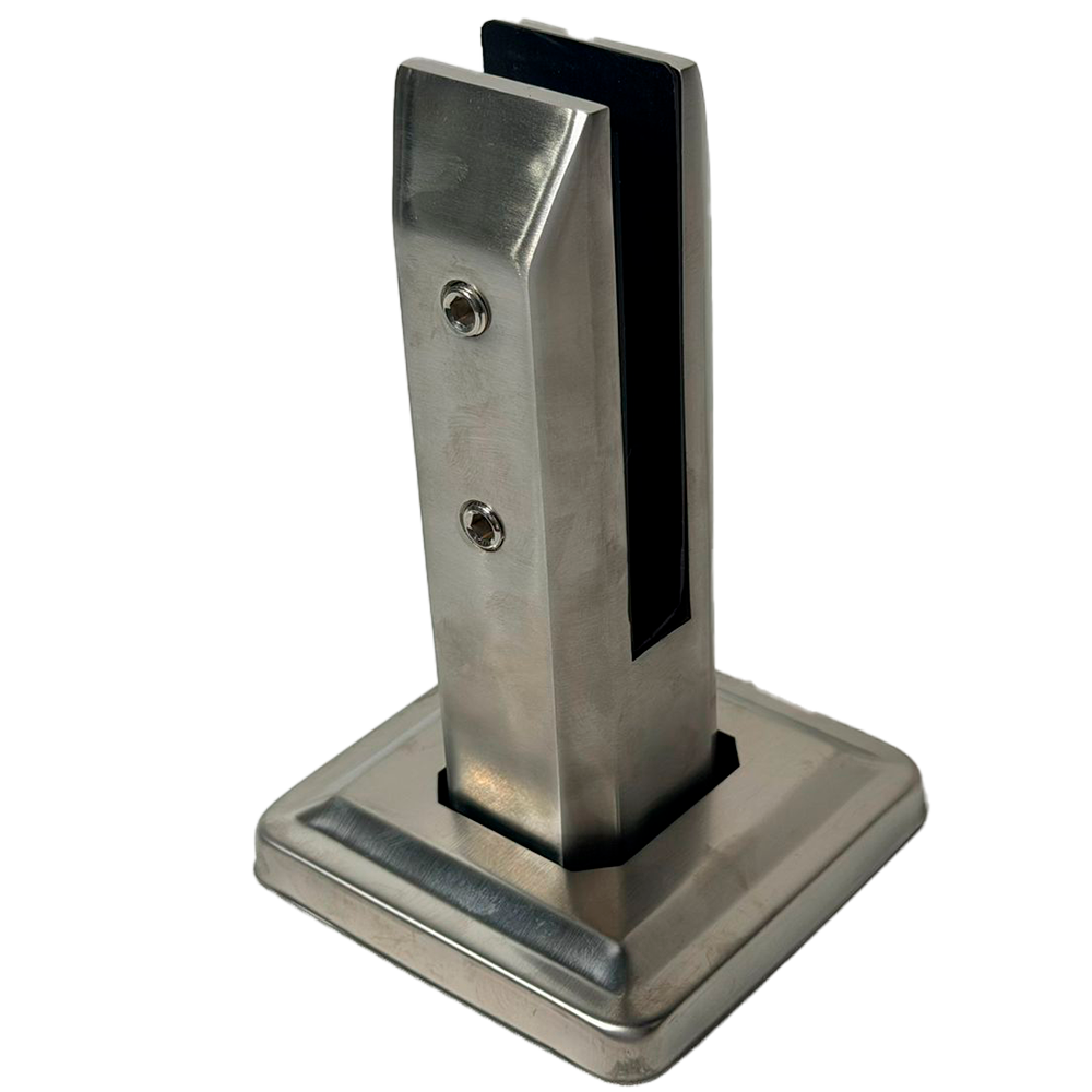 MINI POSTE CUADRADO 25CM SATIN ACERO INOXIDABLE 304