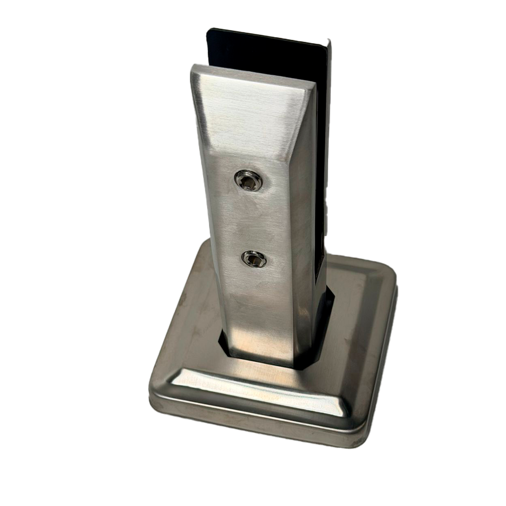 MINI POSTE CUADRADO 25CM SATIN ACERO INOXIDABLE 304