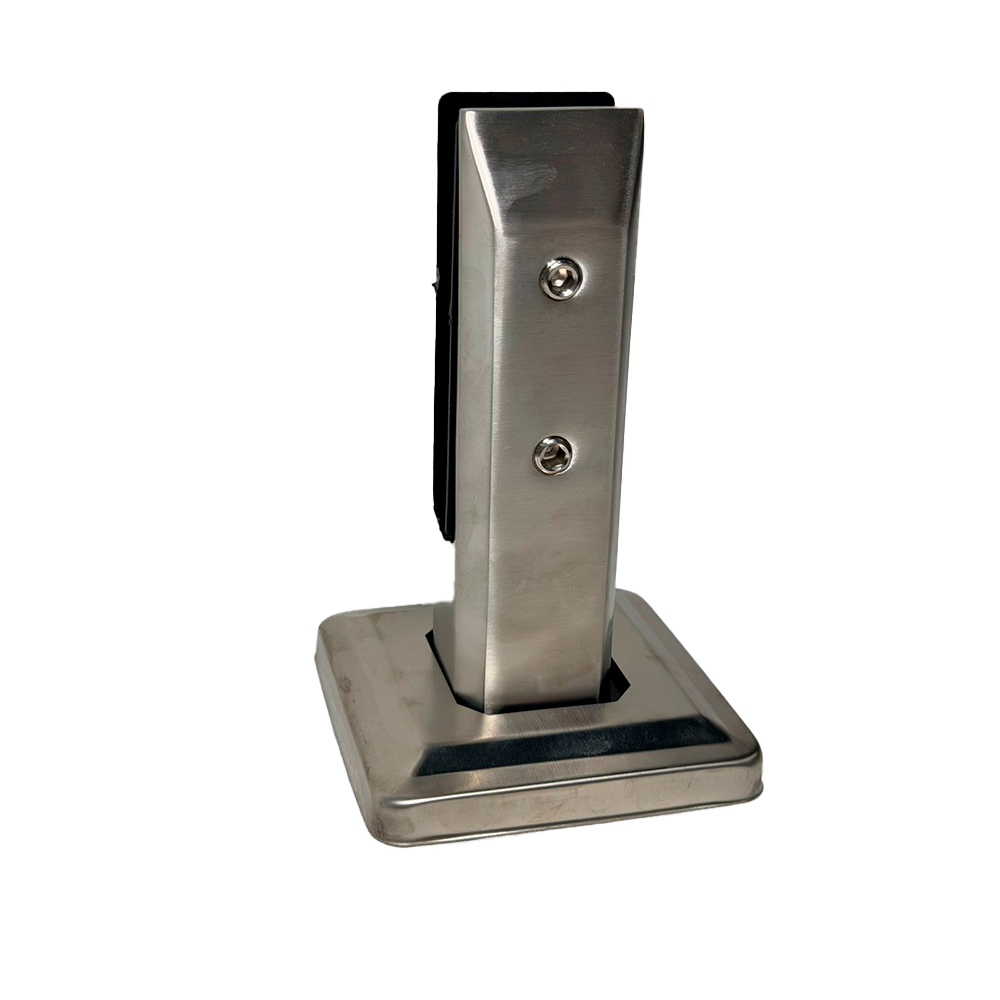 MINI POSTE CUADRADO 25CM SATIN ACERO INOXIDABLE 304