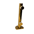 MINI POSTE 25CM ORO BRILLANTE ACERO INOXIDABLE 201