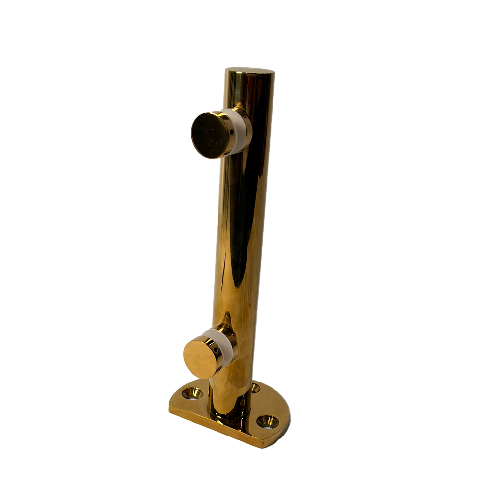 MINI POSTE 25CM ORO BRILLANTE ACERO INOXIDABLE 201