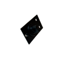PIVOTE O PUNTO DE GIRO INFERIOR NEGRO ACERO INOXIDABLE 304