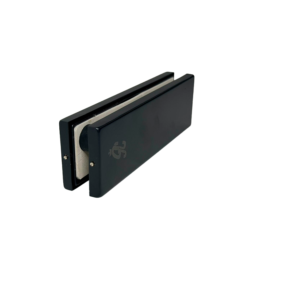 HERRAJE SUPERIOR PARA PUERTA NEGRO ACERO INOXIDABLE 304