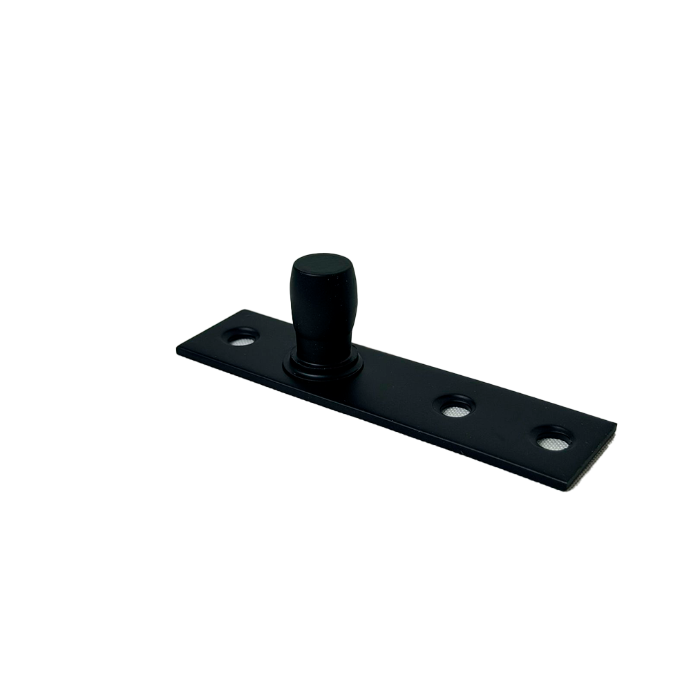 PIVOTE O PUNTO DE GIRO SUPERIOR NEGRO ACERO INOXIDABLE 304