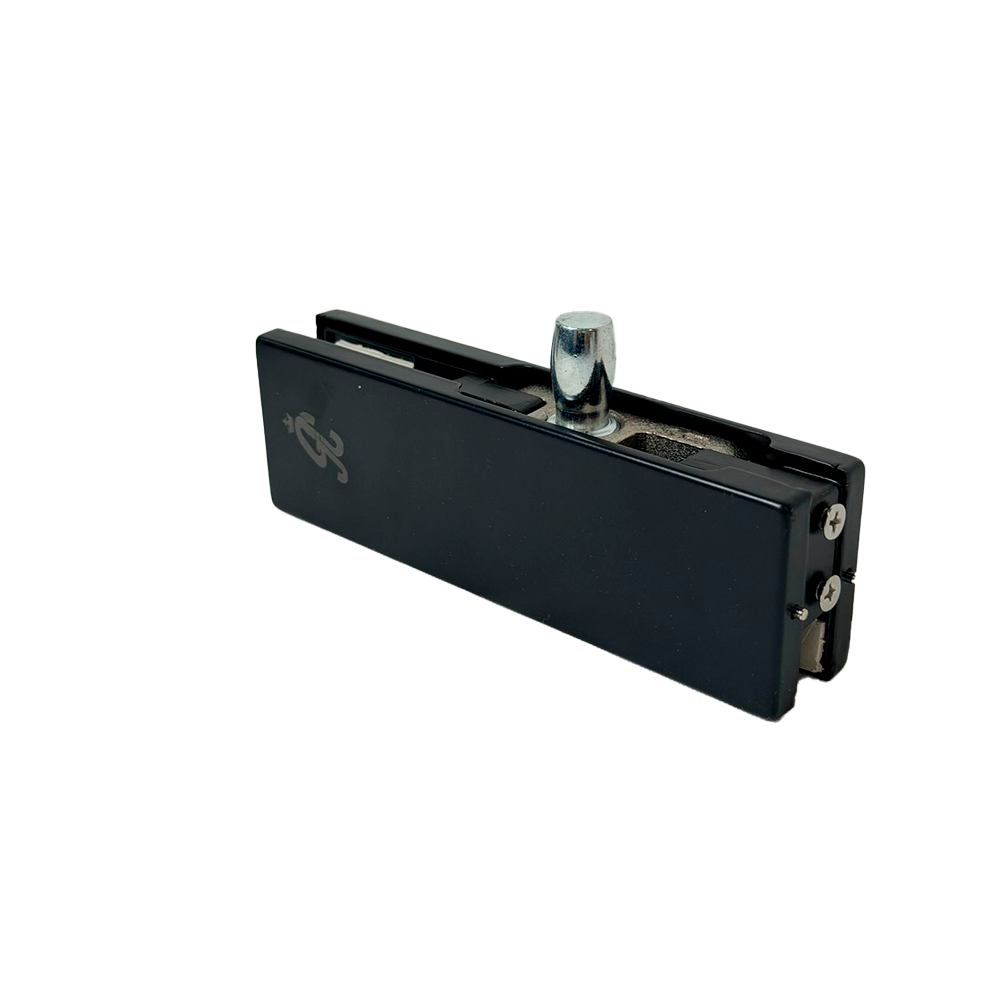 HERRAJE SUPERIOR PARA ANTEPECHO NEGRO ACERO INOXIDABLE 304