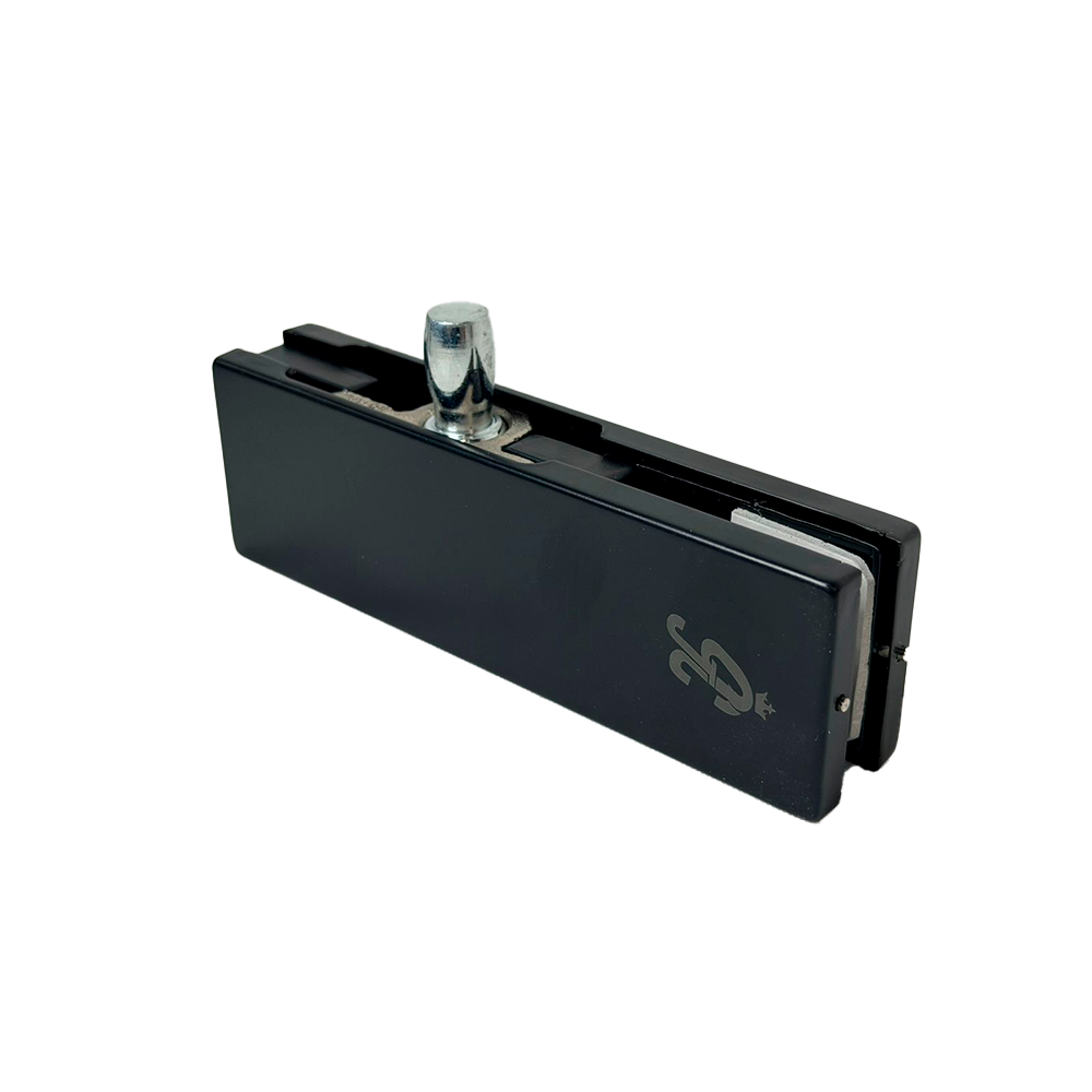 HERRAJE SUPERIOR PARA ANTEPECHO NEGRO ACERO INOXIDABLE 304
