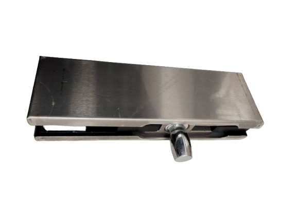 HERRAJE SUPERIOR PARA ANTEPECHO SATIN ACERO INOXIDABLE 304