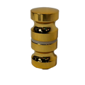 JALADERA POMO ORO BRILLANTE ALUMINIO