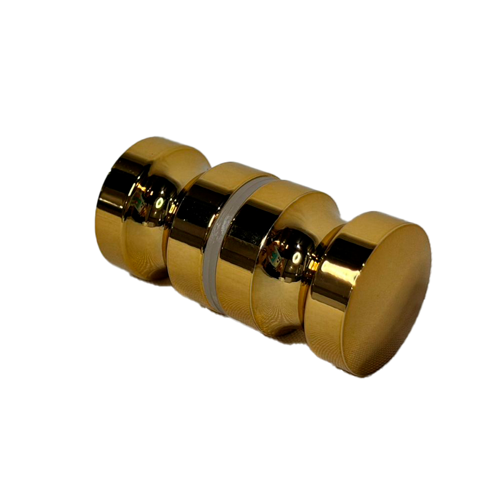 JALADERA POMO ORO BRILLANTE ALUMINIO