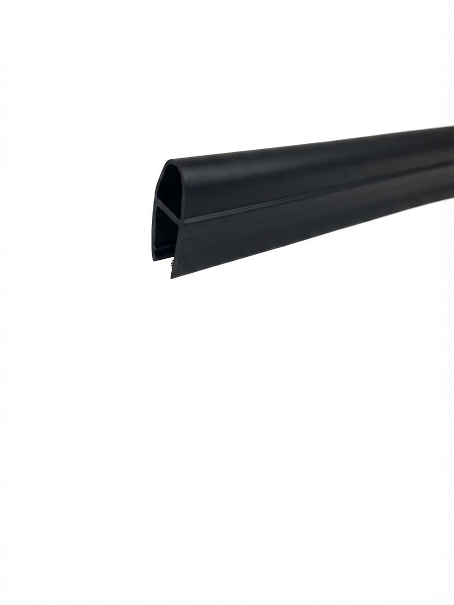 PERFIL TIPO BURBUJA 220CM NEGRO