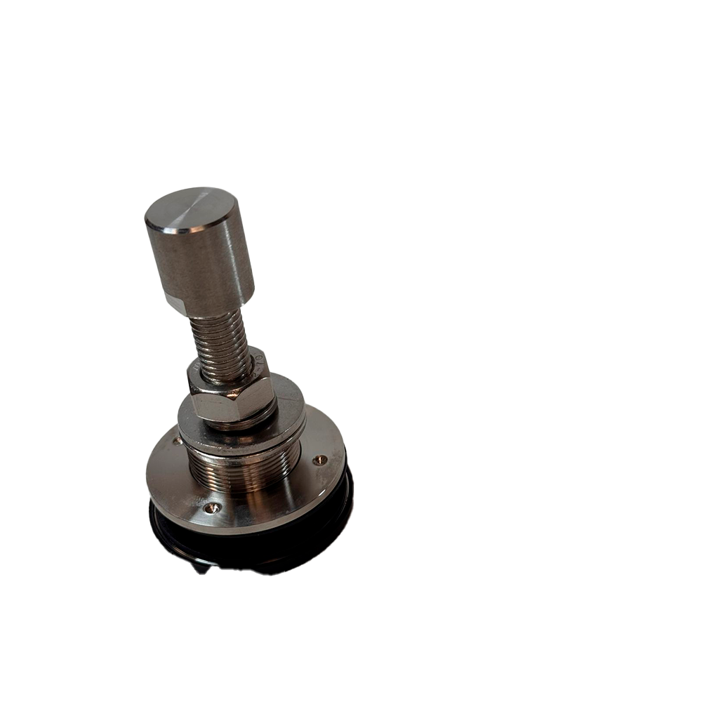 ROTULA PARA ARAÑA CON CHAPETON SATIN ACERO INOXIDABLE 304