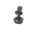 ROTULA PARA ARAÑA TIPO CONICA SATIN ACERO INOXIDABLE 304