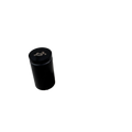 HERRAJE DE SUJECION SOLIDO 30*46MM NEGRO ACERO INOXIDABLE 304
