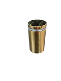 HERRAJE DE SUJECION SOLIDO ORO MATE 30*46MM ACERO INOXIDABLE 304