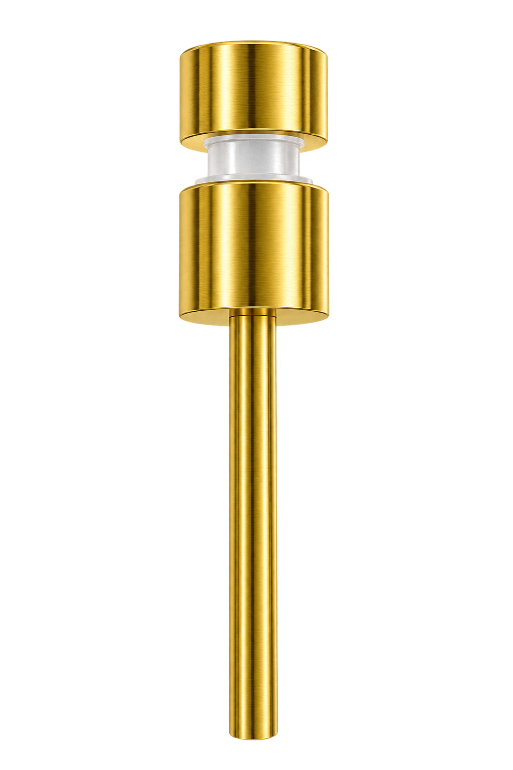 HERRAJE DE SUJECION CON TENSOR 30*20MM ORO BRILLANTE ACERO INOXIDABLE 201