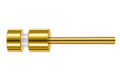 HERRAJE DE SUJECION CON TENSOR 30*20MM ORO BRILLANTE ACERO INOXIDABLE 201