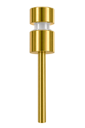 HERRAJE DE SUJECION CON TENSOR 30*20MM ORO MATE ACERO INOXIDABLE 201