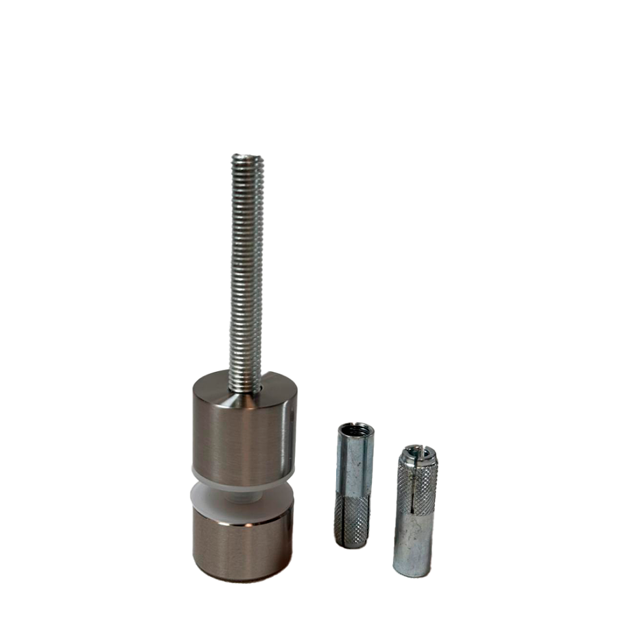HERRAJE DE SUJECION CON TENSOR 30*20MM SATIN ACERO INOXIDABLE 304