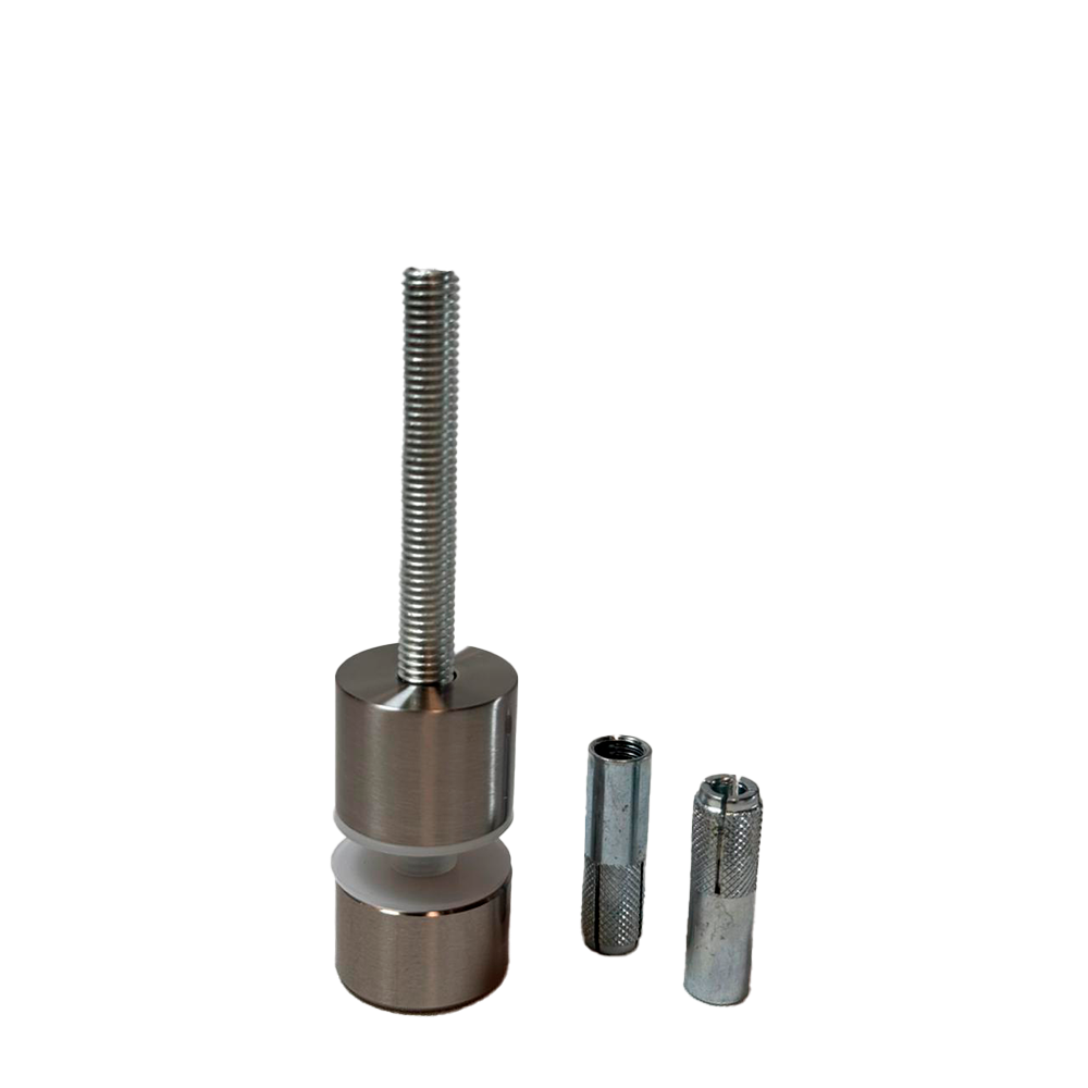 HERRAJE DE SUJECION CON TENSOR 30*20MM SATIN ACERO INOXIDABLE 201