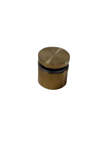 SOLID MOUNTING BRACKET 30*25MM BRIGHT GOLD STAINLESS STEEL 304