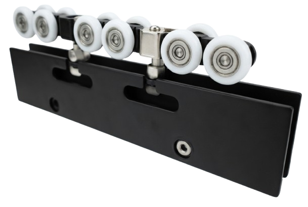 KIT SISTEMA 400 PARA 150KG NEGRO ACERO INOXIDABLE 304