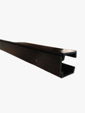 UPPER RAIL 400 SYSTEM 3M BLACK ALUMINUM