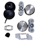 KIT SISTEMA 400 PARA 110KG SATIN ACERO INOXIDABLE 304