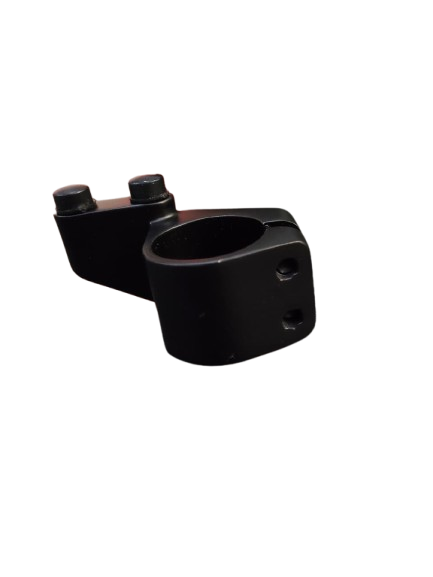 TOPE PARA SISTEMA COLGANTE DERECHO NEGRO ACERO INOXIDABLE 304