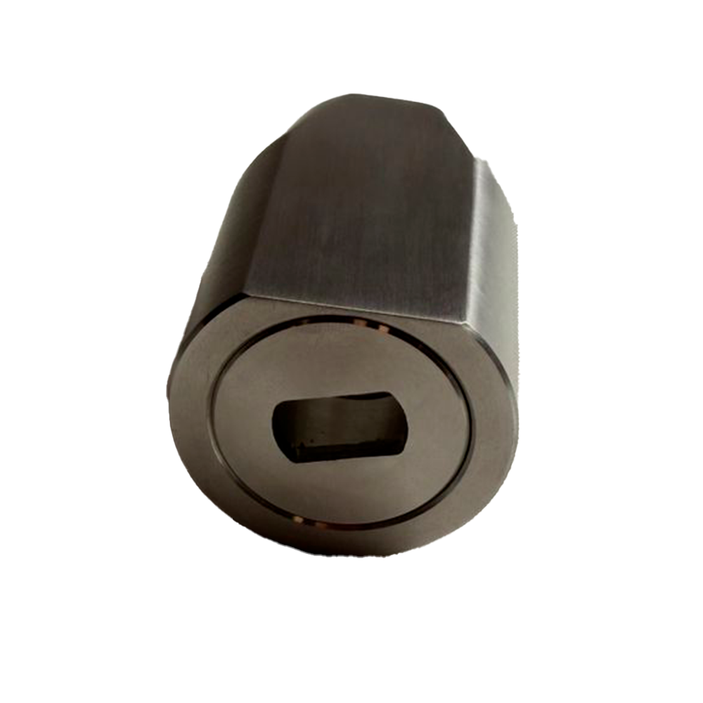 SOPORTE REDONDO DE TUBO A PARED SISTEMA COLGANTE SATIN ACERO INOXIDABLE 304