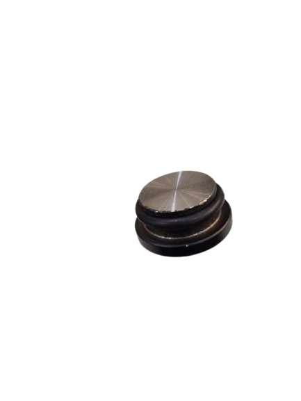 1 BLACK 304 STAINLESS STEEL TUBE CAP