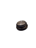 1 BLACK 304 STAINLESS STEEL TUBE CAP