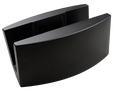 GUIA A PISO PARA SISTEMA COLGANTE NEGRO ACERO INOXIDABLE 304