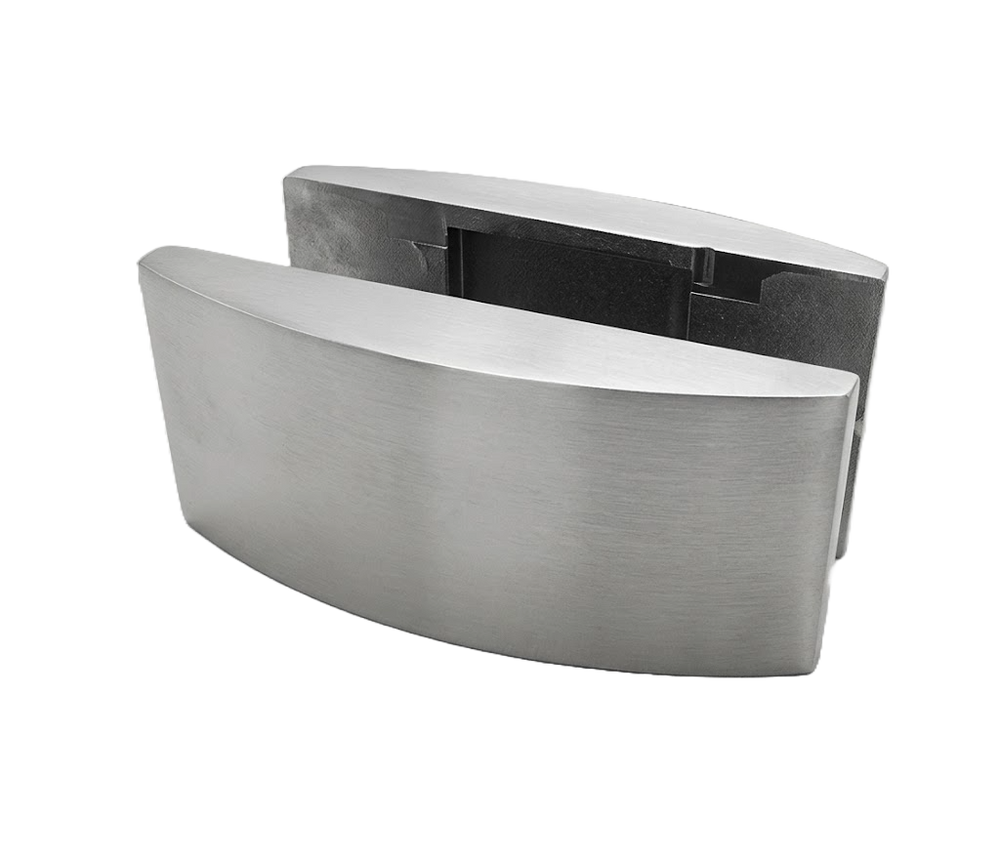 GUIA A PISO PARA SISTEMA COLGANTE SATIN ACERO INOXIDABLE 304