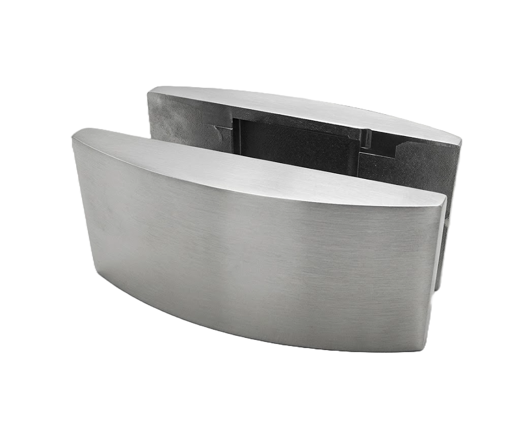 GUIA A PISO PARA SISTEMA COLGANTE SATIN ACERO INOXIDABLE 304