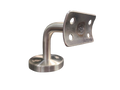 J-TYPE WALL-MOUNTED HANDRAIL SUPPORT WITH SATIN COVER, 304 STAINLESS STEEL