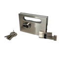 CHAPA PARA SISTEMA PLEGABLE CONTRA A MURO SATIN ACERO INOXIDABLE 304