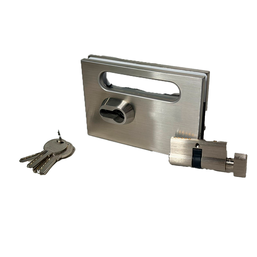 CHAPA PARA SISTEMA PLEGABLE CONTRA A MURO SATIN ACERO INOXIDABLE 304